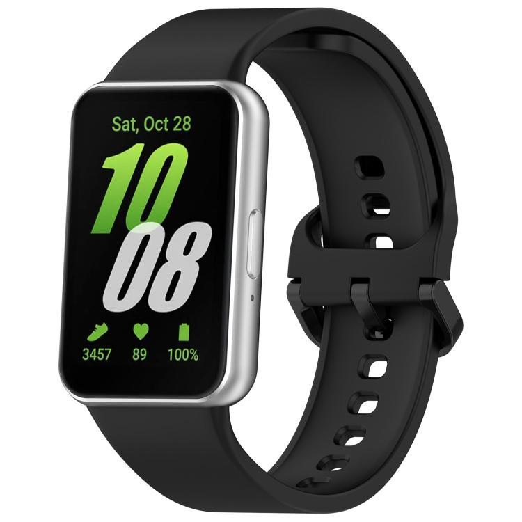 xDfind pulsera de silicona de hebilla de color sólido para Samsung Galaxy Fit3 SM-R390