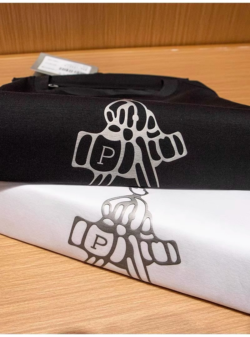 T-shirt de algodão leve estilo italiano para homem e mulher_voghion.com