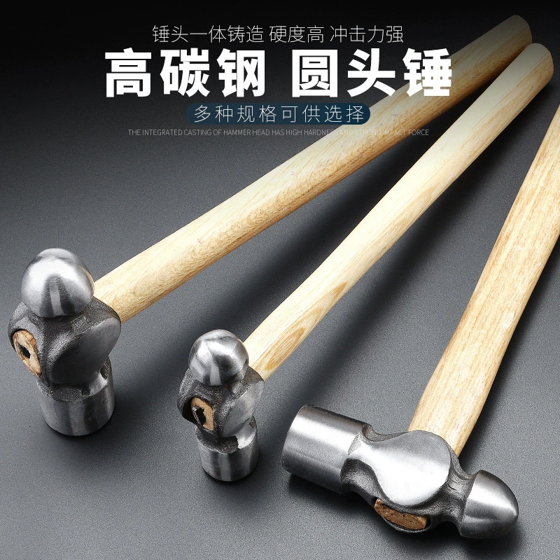 Бесплатная доставка ультра-маленький круговой молот молот молот молот молот молот автомобиль побег грецкого ореха мини-молоток ручной работы