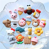 Рекомендуемые мультфильм цветок аксессуары для мороженого DIY повязка для волос шпилька автомобильные аксессуары материал ручной работы пчела