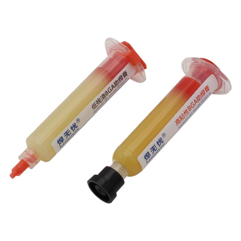 Защита окружающей среды Бесплатная очистка NC-559-ASM BGA паяльная паста посадочный шар паяльная паста Флюс 10CC шприц паяльное масло