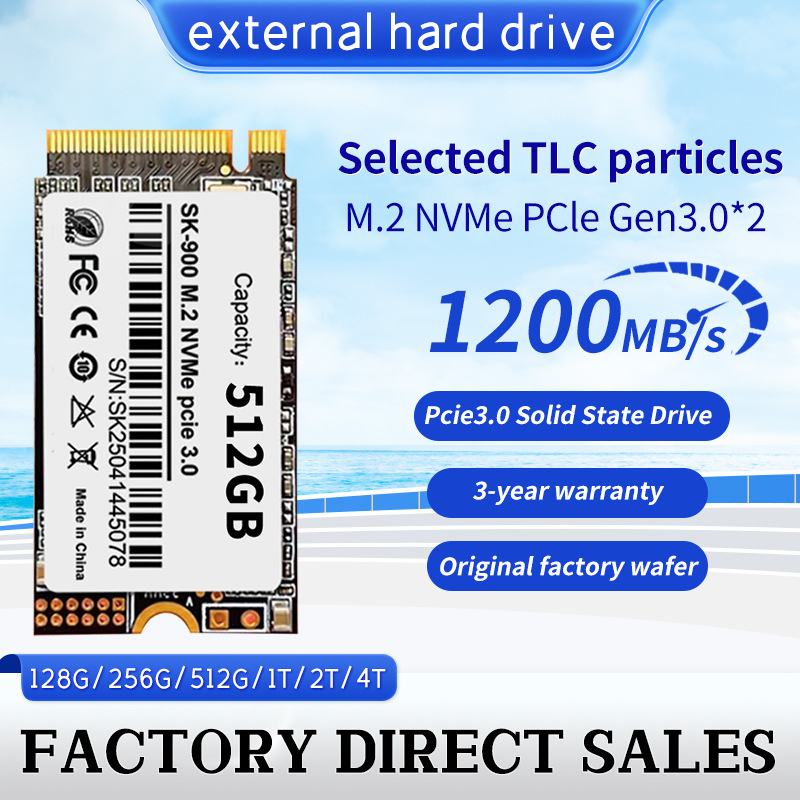 N930Es Solid State Drive 128g 256g 512g Notebook 2242 Nvme Protocol S Sd Hard Drive