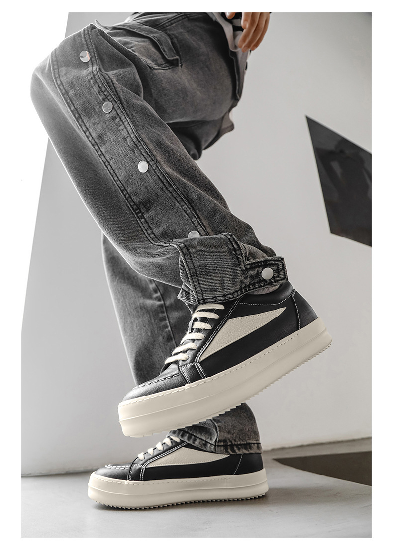 Men's shoes, trendy men's casual trend, versatile moral training, men's shoes, youth fashion, personality, new trendy shoes, drop shipping_voghion.com