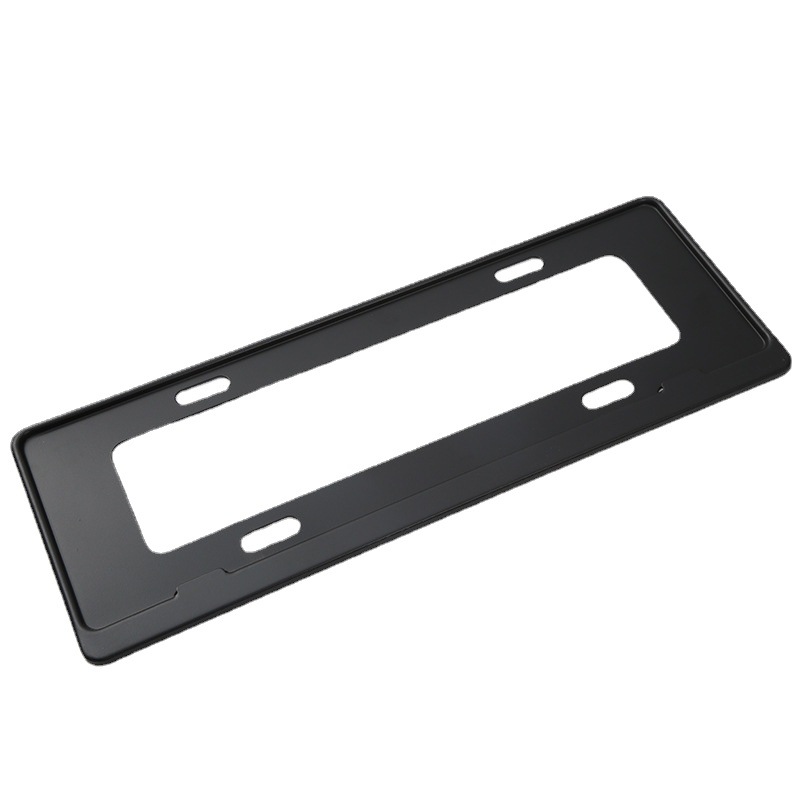 Marco de matrícula de lujo de fibra de carbono personalizado nuevo marco de matrícula de especificaciones múltiples estándar nacional nuevo marco de matrícula de aleación de aluminio