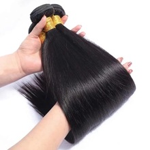 raw virgin remy human silk straight hair bundle Їϰl