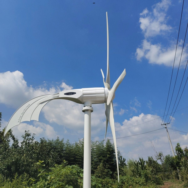 新款1kw风力发电机家用型风光互补风力发电机外贸型风力发电机