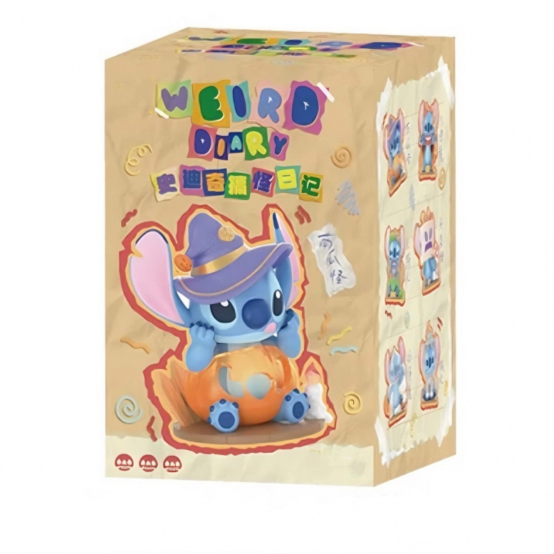 Stitch serie de diario divertido caja ciega Stitch muñeca de juego de moda decoración de escritorio muñeca muñeca regalo de niña