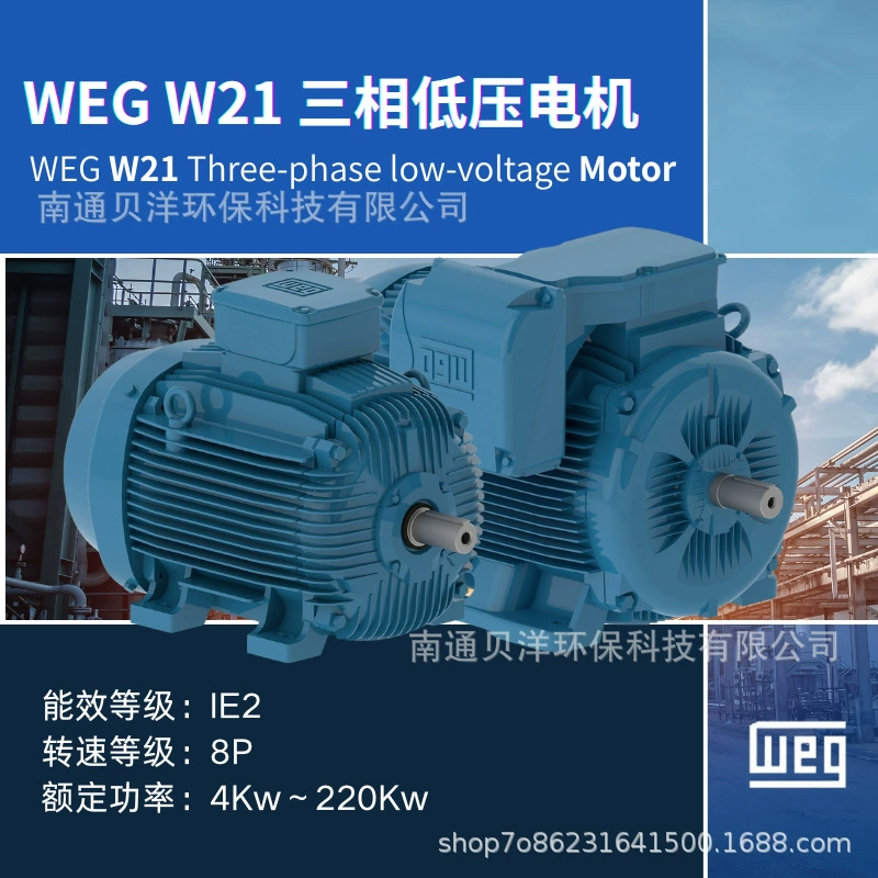 Wangao WEG IE2 8P высокоэффективный трехфазный асинхронный низковольтный двигатель для трансграничного экспорта 4кВт~220кВт