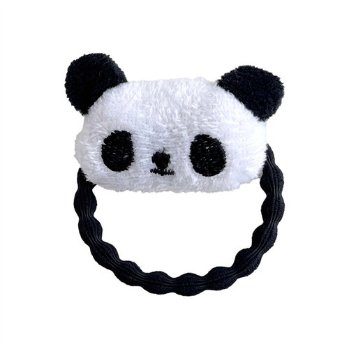 New Chinese Style Cute Panda Hair Clip Soft and Adorable Hair Ring Hair Tie Fashion Headband Accessory Instagram Style