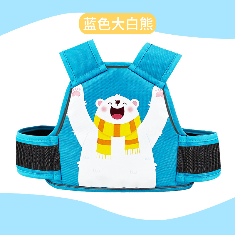 파란색 스카프 곰
