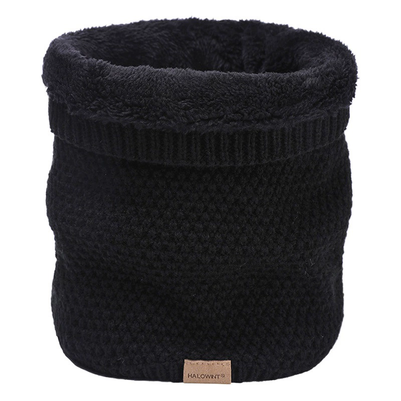 Трансграничные уличные ветрозащитные гетры плюс бархатный шарф, зимний теплый пуловер, шарф, шерстяные вязаные утолщенные гетры на шею в наличии