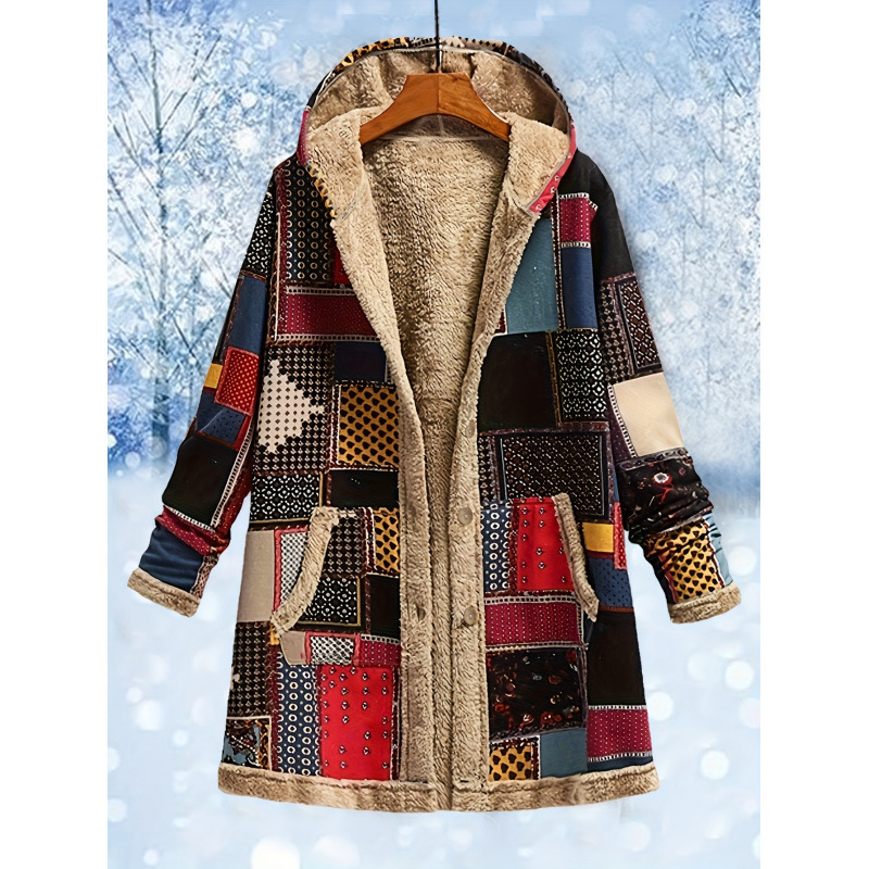 2026 W5236 Cross-Border Export New One-Piece Drop Shipping Jacket Comfortable Polyester Velvet Lining for Women