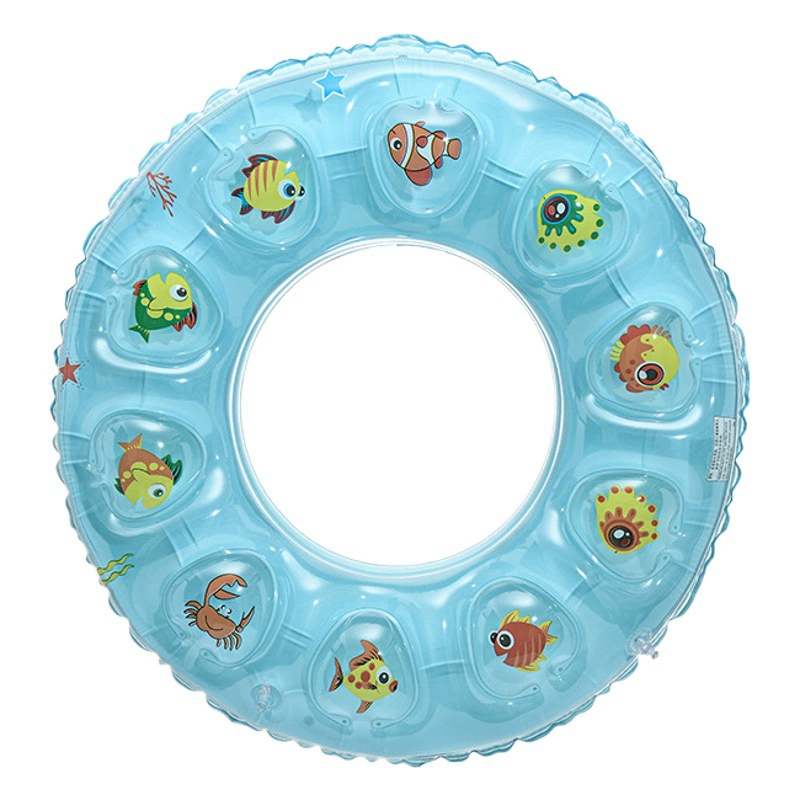 Производитель оптовый детский плавательный круг хрустальный надувной спасательный круг утолщение однослойный двойной подушки безопасности подмышки для взрослых плавательный круг