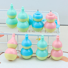 创意个性葫芦伸缩圆珠笔 高颜值仿真造型趣味文具黑色水笔签字笔