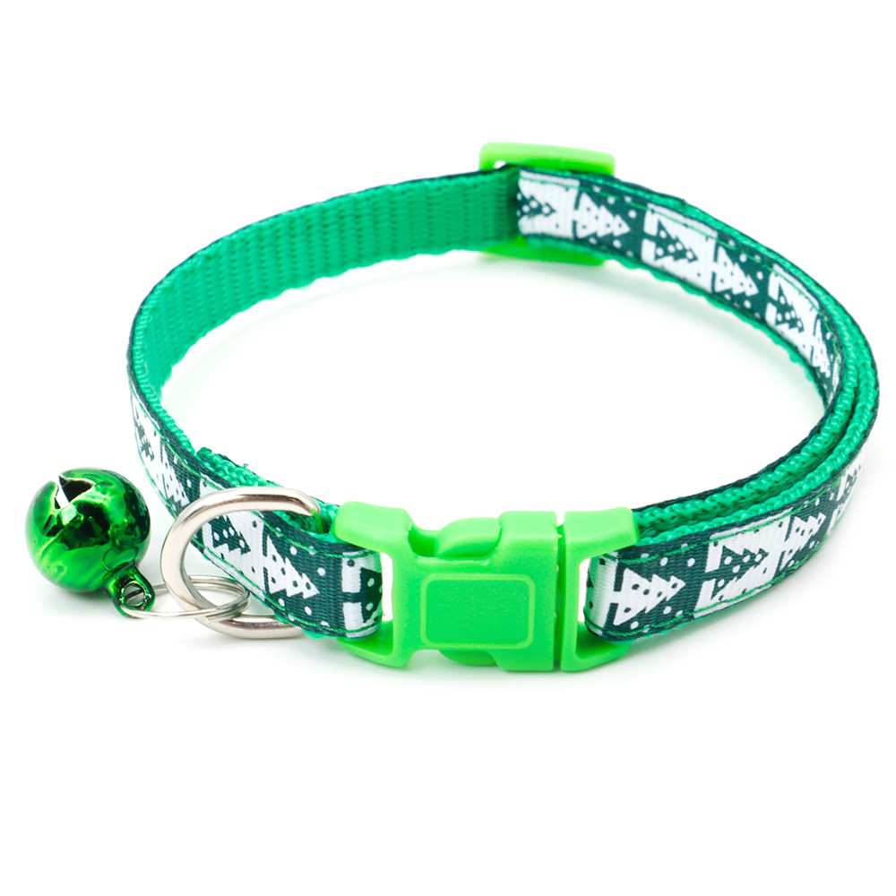 Christmas Tree Pattern Cute Polypropylene Fiber Christmas Christmas Tree Pet Collar