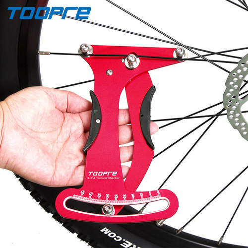 TOOPRE mountain bike spoke tension meter wire ring adjustment tool correction tool wheel set deflection adjustment