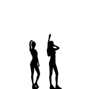Shadow Dance Props Curtain Silhouette Stage Drama Light Full suit Bracket Human Hand Shadow Show Show Carving Direct Selling
