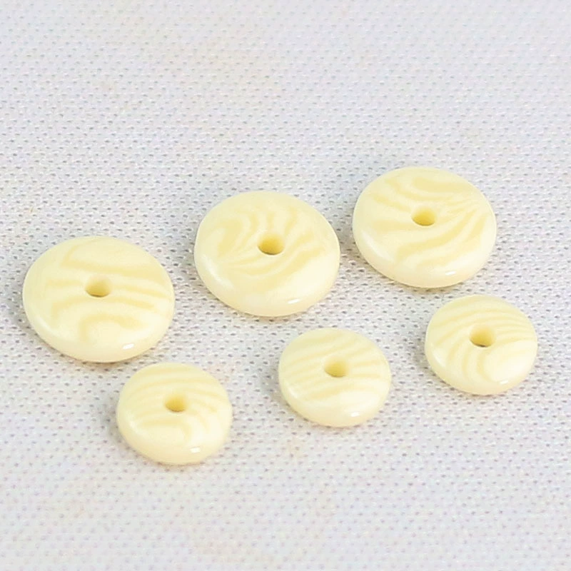 Белая имитация слоновой кости прокладка бриллиант Звезда Луна Бодхи Будда бусины браслет аксессуары свободные бусины смола