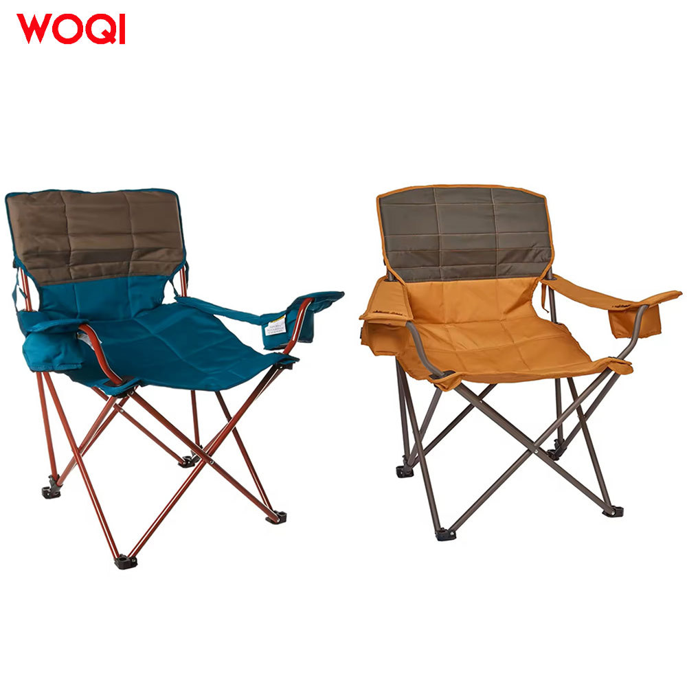 WOQI Outdoor travel camping foldable portable camping chair deck…