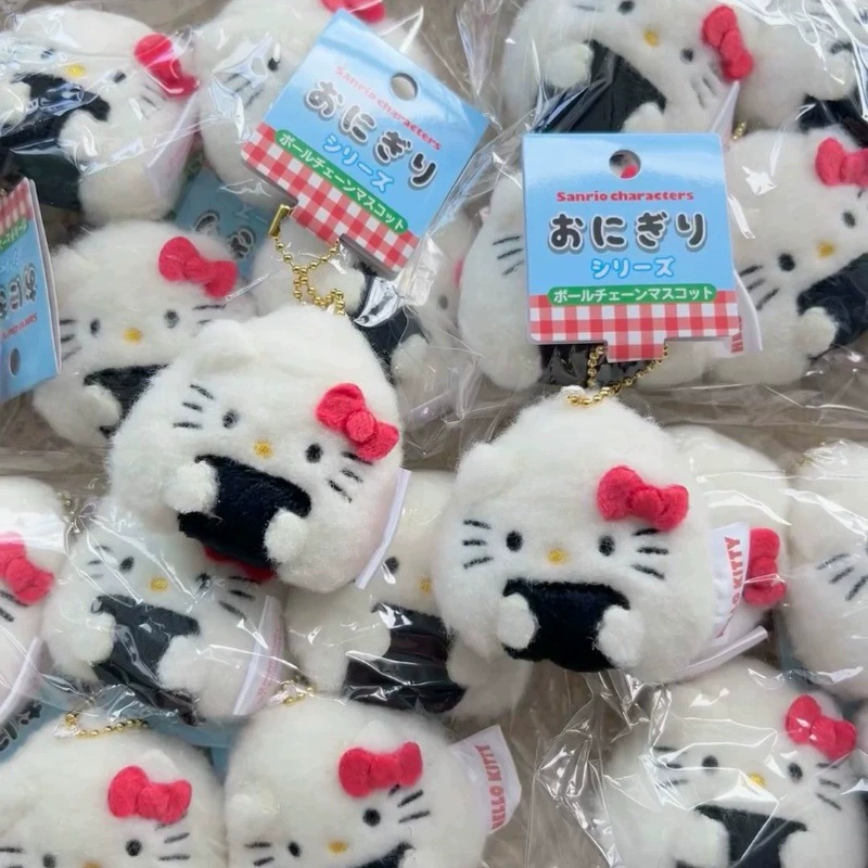 Sanrio рисовый шарик суши hellokitty подвеска пушистый кит кукла для кошек Аксессуары сумка