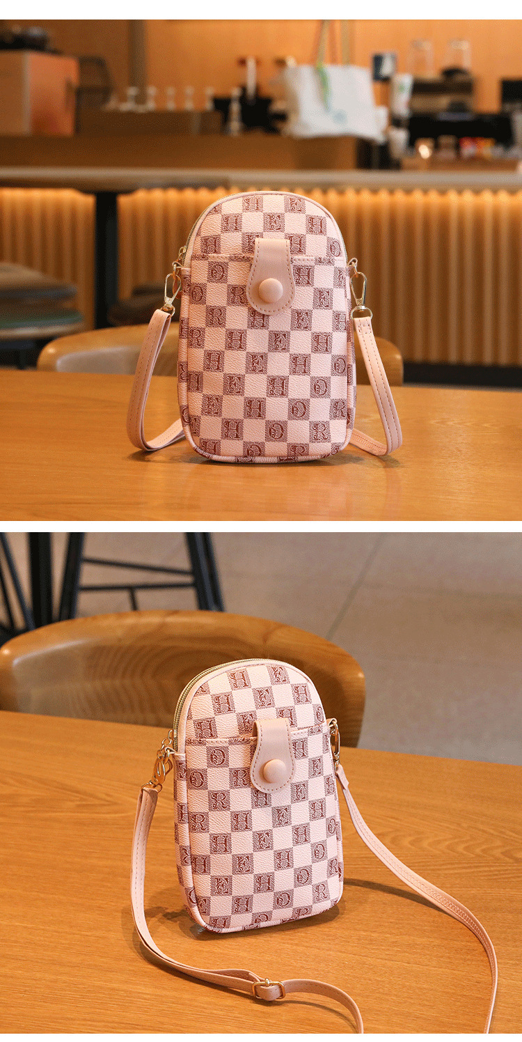 Women's Printed Shoulder Crossbody Mini Mobile Phone Bag_voghion.com