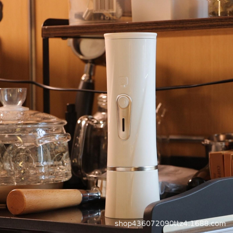 Italian-Style Capsule Coffee Machine, Small Household Fully Automatic Portable Electric Espresso Machine