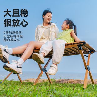 Spring Outing Table and Chair Set Outdoor Camping Table and Chair Street Stall Night Market Table Picnic Table Stall Barbecue Folding Table