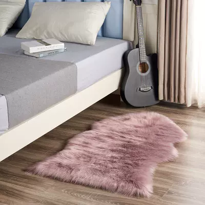 Car Carpet | Hair Asymmetrical Shaped Girl - grape-purple-18060cm-round-at-both-ends