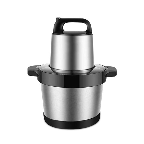 Cross-border 6L large-capacity stainless steel meat grinder household electric meat grinder food grinder vegetable grinder wholesale