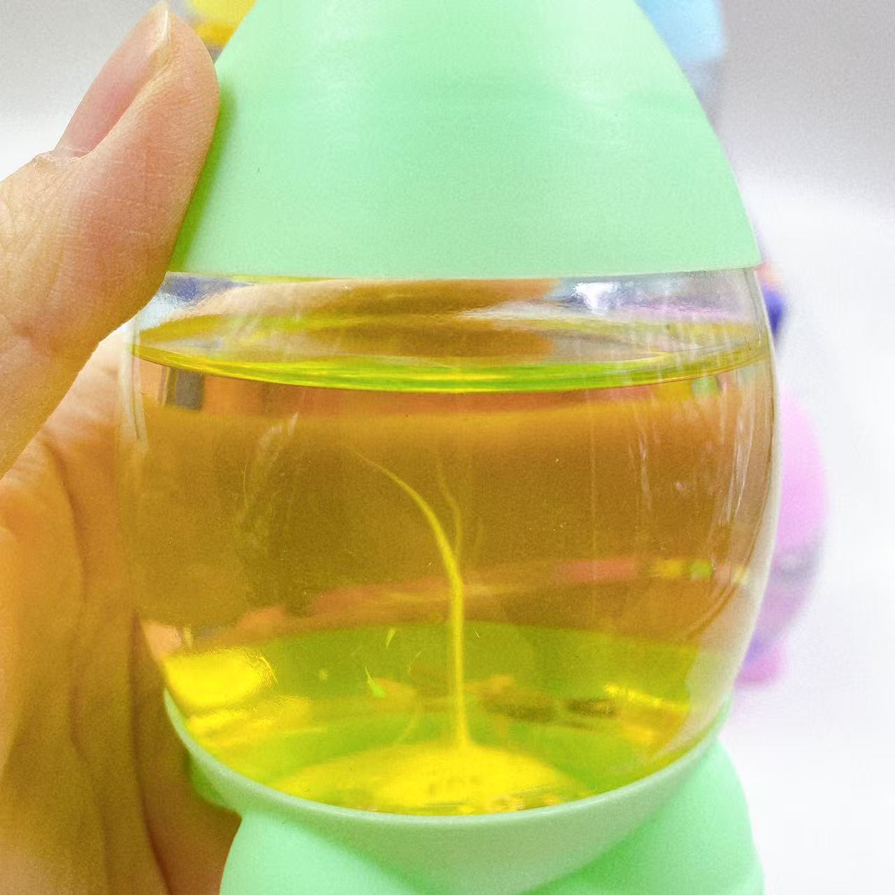 Creatividad del fabricante nuevo tipo de cohete de goma espumante botella grande de arcilla de color de gran capacidad limo 2 yuanes tienda departamental juguetes al por mayor