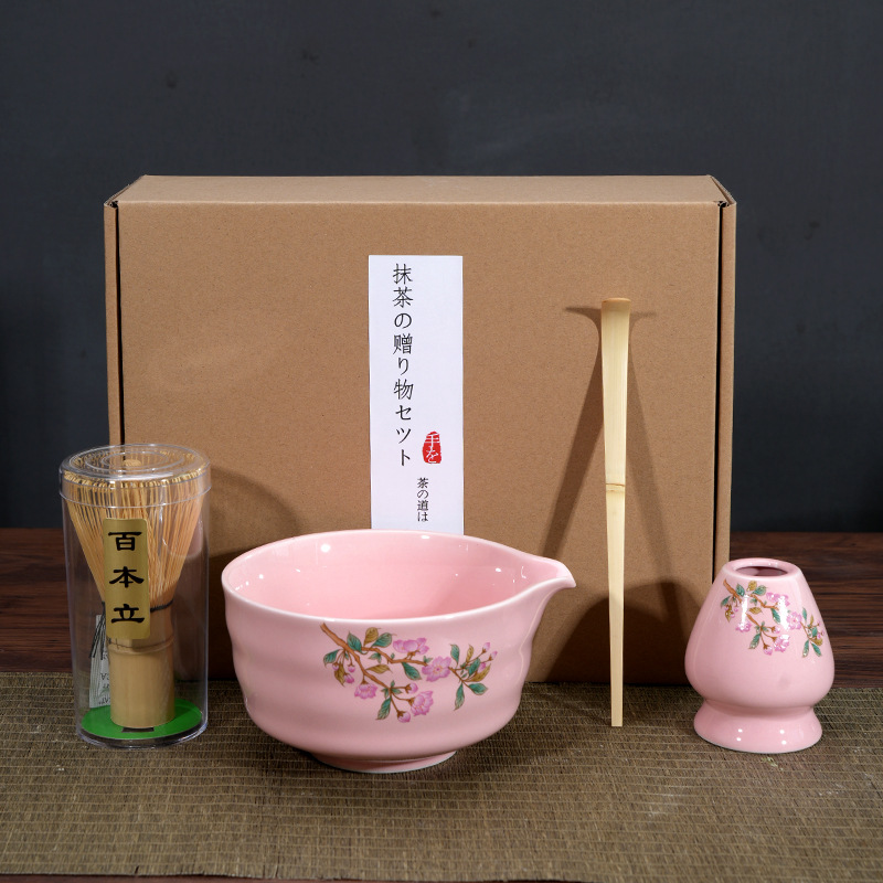 Japonés Matcha tazón Matcha túnica canción té herramientas de pedido taza de té de cerámica taza de té mezclador Matcha cepillo taza de té
