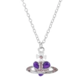 Purple heart necklace xl2808