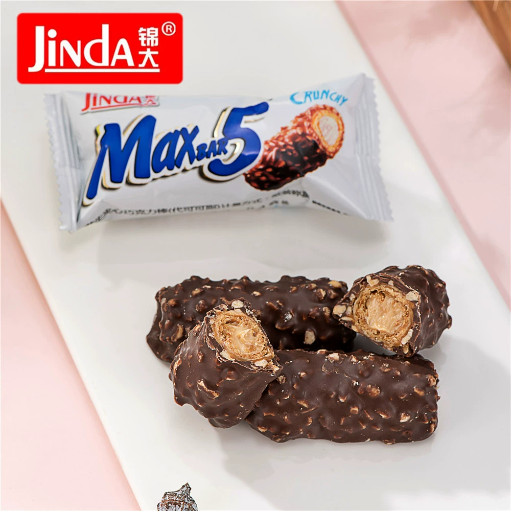 Jinda Max5 арахисовый сендвич шоколадная палочка длинная плитка энергетическая леденец закуски Новогодние закуски повседневная еда печенье