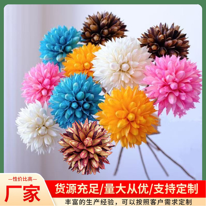 Flores Secas de Magnolia de Yunnan, Ramo de Magnolia de Mil Lengua, Flores Secas Combinadas, Decoración Suave para el Hogar, Fabricante de Ramos, Venta al por Mayor
