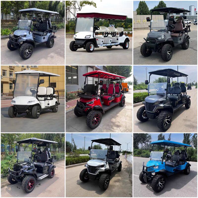 Tourist Attraction Four-Wheel Sightseeing Car, Hotel Shuttle Bus, Reception Car, Sales Office, Rv, Electric Golf Cart