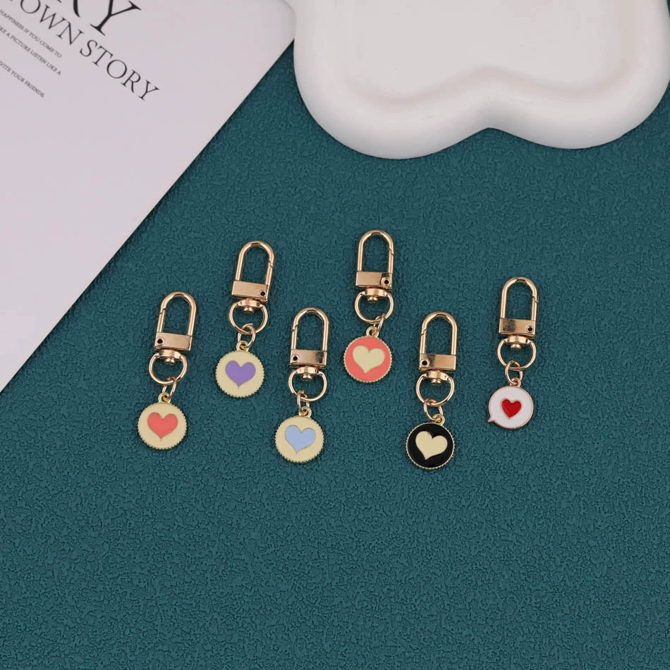 Цветные капли масла любви готовый брелок diy ручной работы самодельная сумка для наушников подвеска ювелирный материал с E18