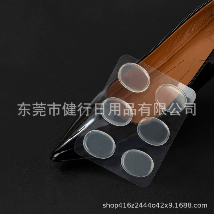 Прозрачная силиконовая ножка из полиуретана за пяткой не следует за ногами невидимой пятки пасты 4D износа обуви [прямые продажи с фабрики]