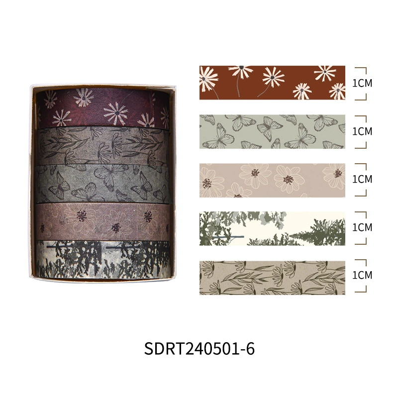 Forest quotation series and paper tape basic diary tape material diy decorative sticker tape