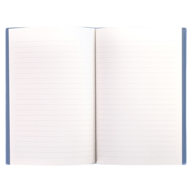 Deli/Deli 22290 Morandi color en forma de U pluma enchufable Bloc de notas de color de cuero suave cuaderno diario pluma