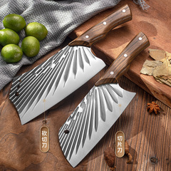 陽江刀具跑江湖菜刀廚房砍骨刀斬切兩用菜刀家用切肉切片鍛打菜刀