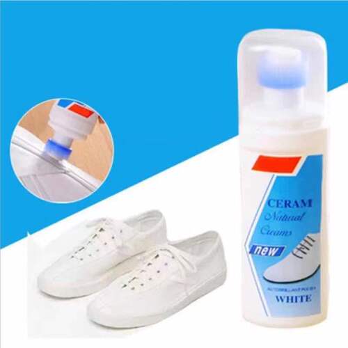Little white shoe artifact, shoe cleaning spray, whitening detergent, white shoe cleaning, yellowing, decontamination and whitening liquid, shoe polishing and shoe brushing
