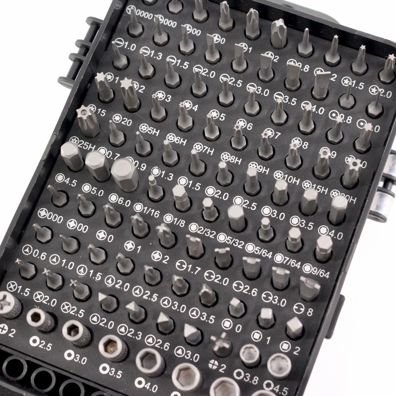 135-en-1 juego destornillador telégrafo lote ordenador reloj reparación de precisión destornillador multiusos traje de combinación