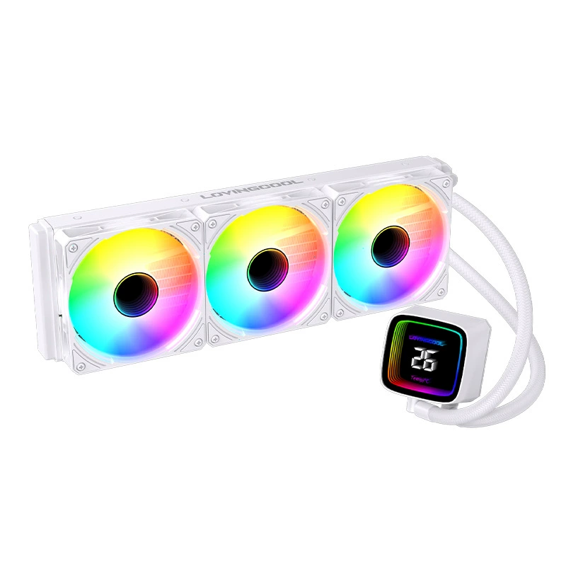 360 water-cooled CPU radiator 120240 temperature display liquid-cooled ARGB computer multi-platform AMD universal INTER