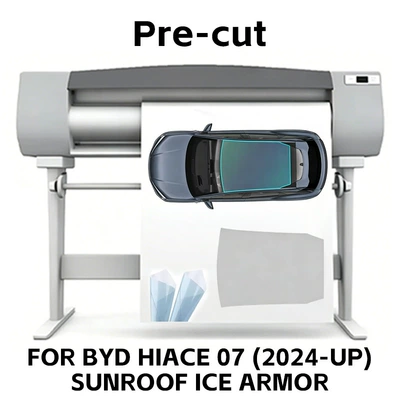 Cross-Border Exclusive Supply of Pre-Cut Tpu Sunroof Ice Armor Heat Insulation Ppf Suitable for Byd Hiace 07 (2024-up) (Car paint protective film) - for-byd-hiace-07-2024-uptpu-blue-crystal-ice-armor-tpu-skylight-ice-armor-film