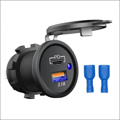 Modified Car Charger 120W Digital Mobil şarj cihazları - mt02-ac-15w