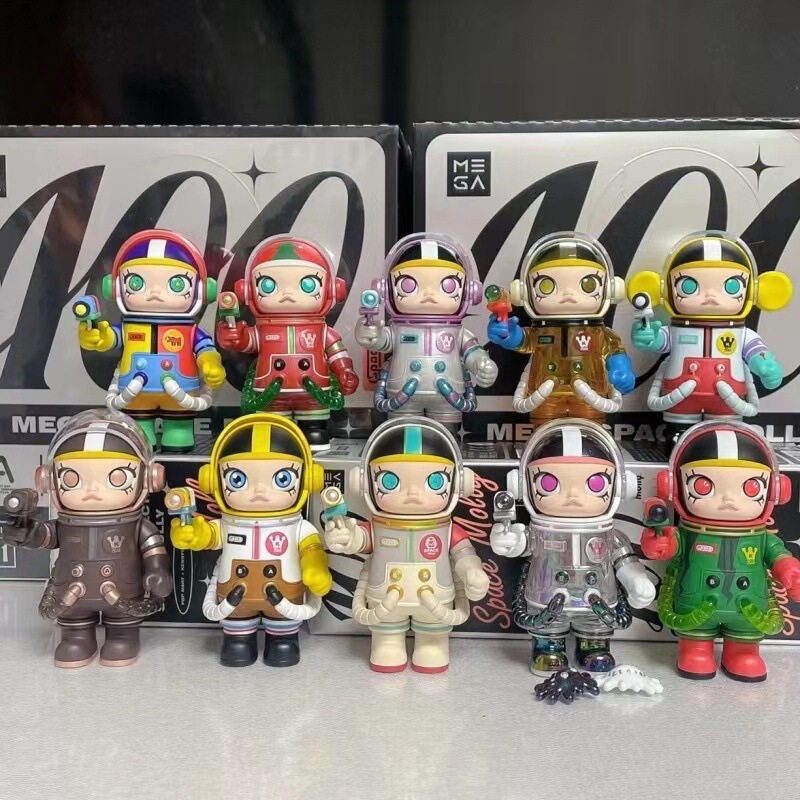 Jasmine Blind Box Collection Series Molly100% Jasmine Astronaut Generation One Figurine Trendy Toy Decoration Jasmine Blind Box Collection Series Molly100% Jasmine Astronaut Generation One Figurine Trendy Toy Decoration