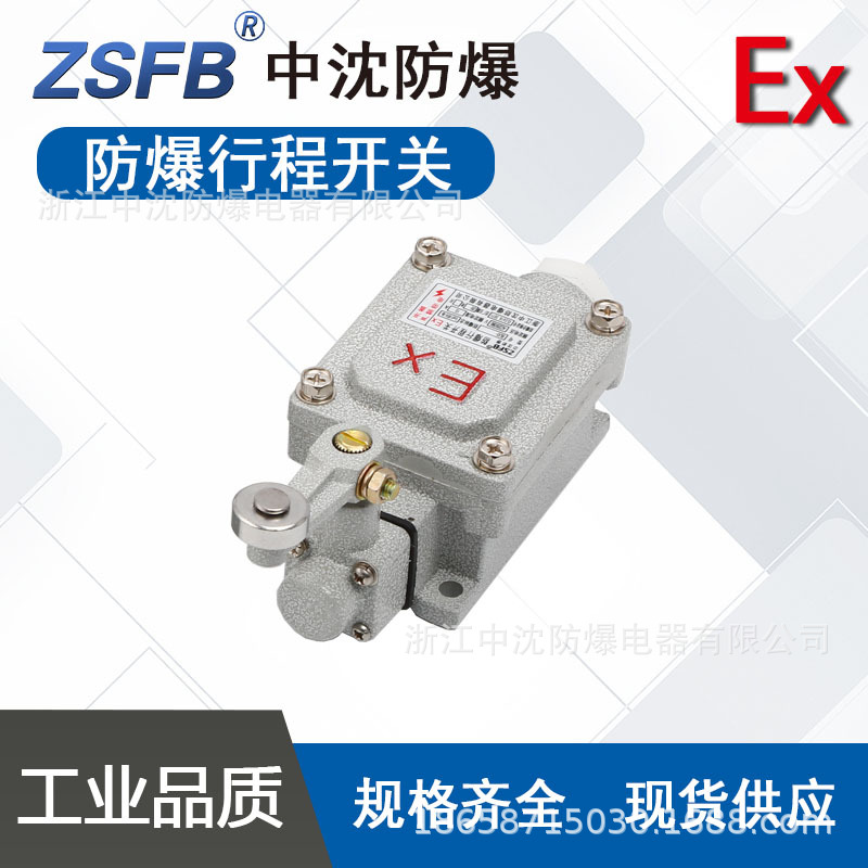 防爆行程开关BLX5防爆限位开关摇臂式柱塞式可调式滚轮柱塞式BZC