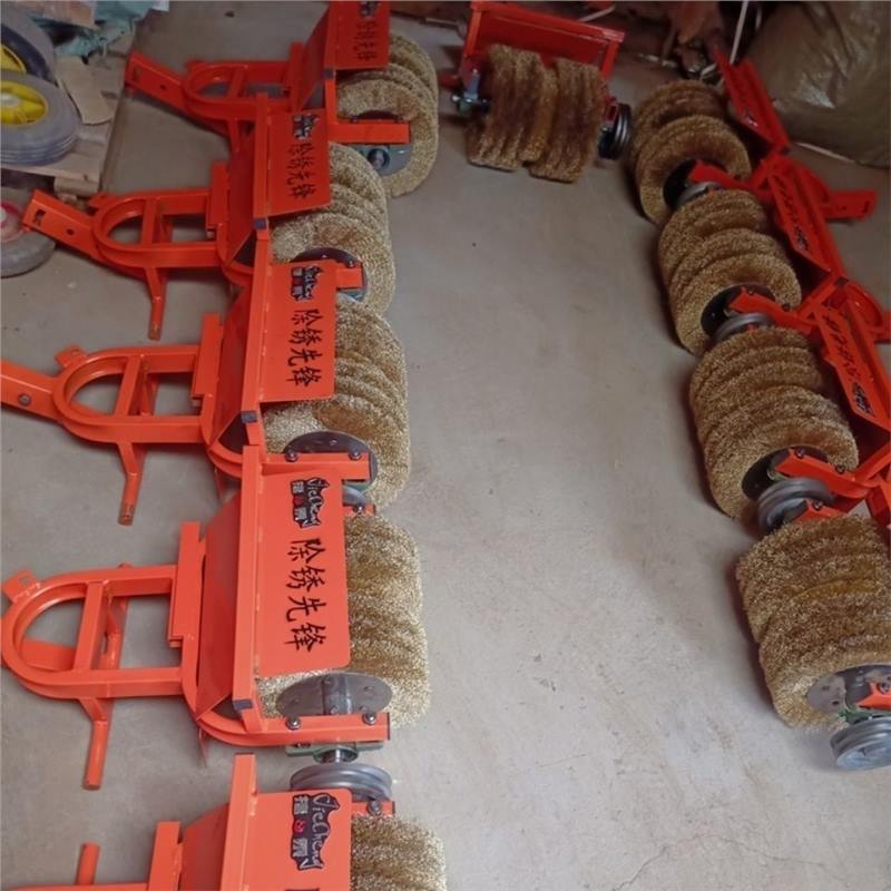 彩钢瓦打磨电动除锈机手推可调式电动打磨机小型钢丝轮抛光机专用