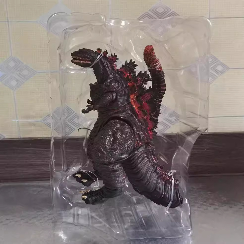 NECA en caja versión de película 2016 real Godzilla dinosaurio monstruo móvil Godzilla juguete modelo hecho a mano