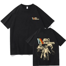 ���羳�W�a��ARC Raiders Striped T Shirts ARC Hot Game Surviv
